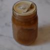 Vegan Coconut Cold Brew in Mason Jar